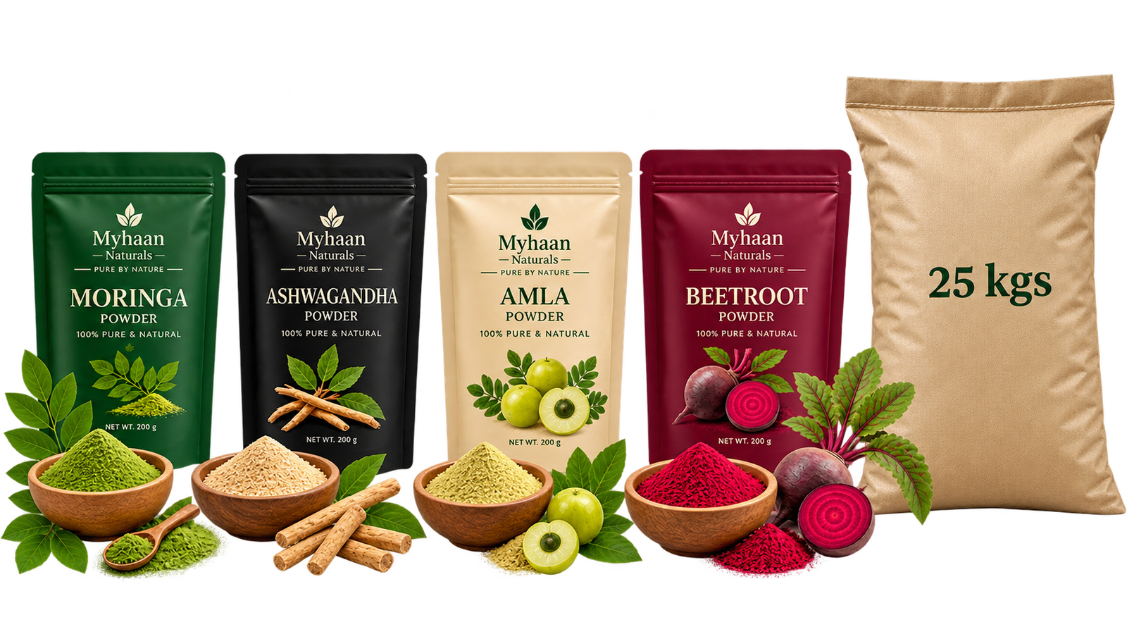Export packaging options: stand-up pouches, multi-layer bags, custom labeling